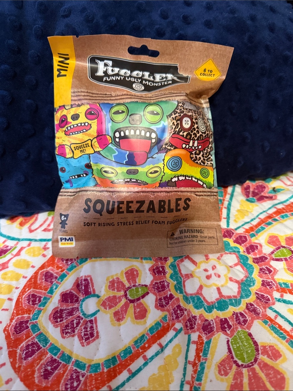 Fuggler Squeezables Mini Stress Toy - Multicolor